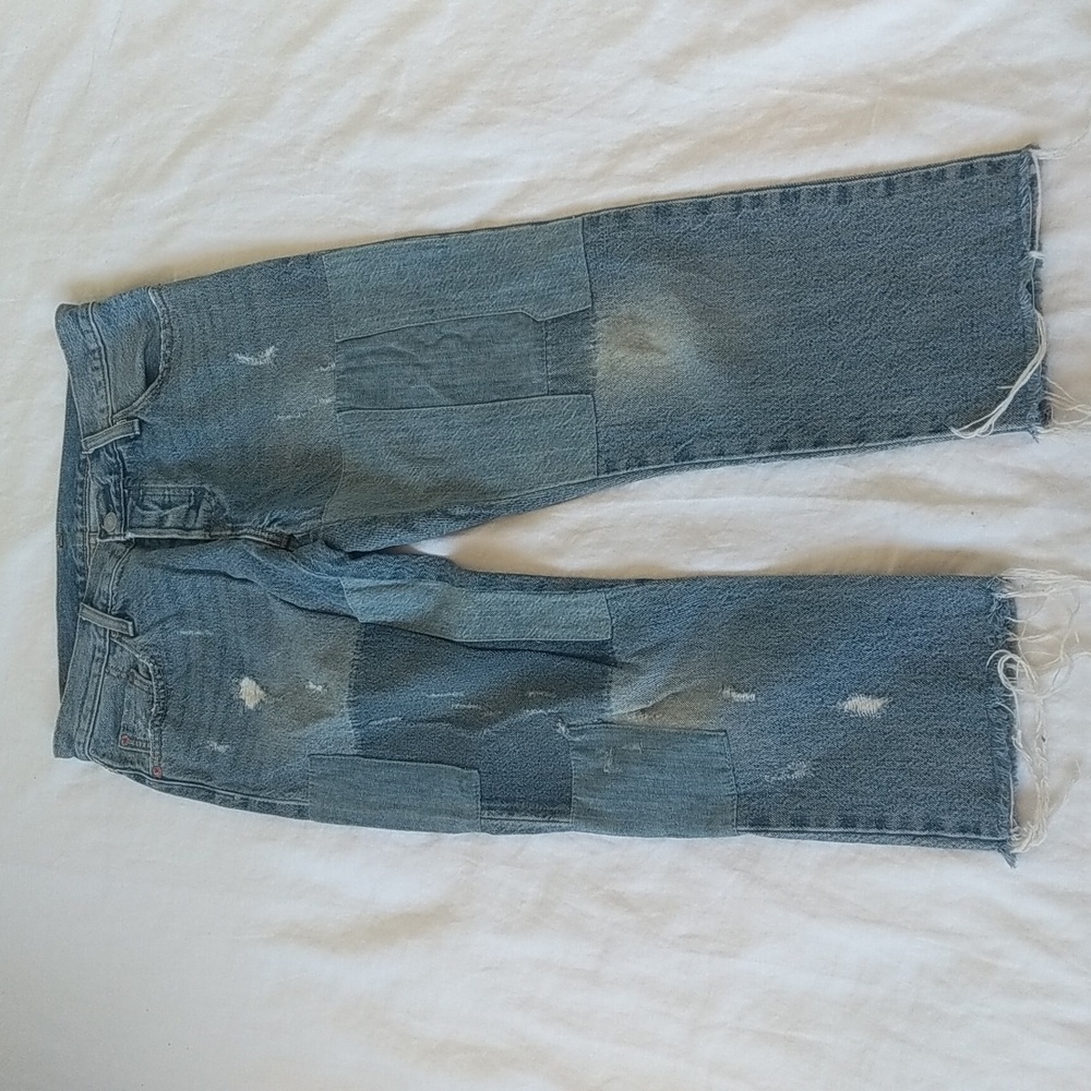 Patchwork Levi's W25 L32 - image 1